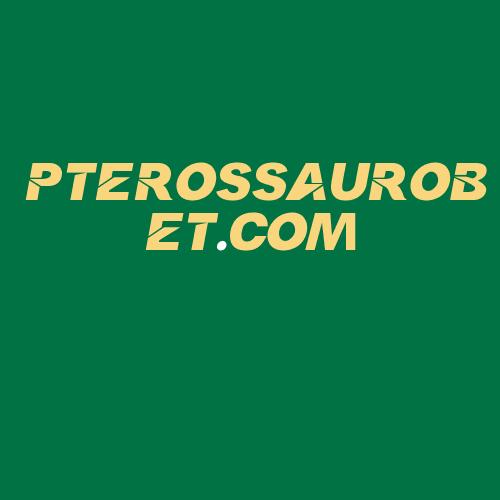 Logo da PTEROSSAUROBET